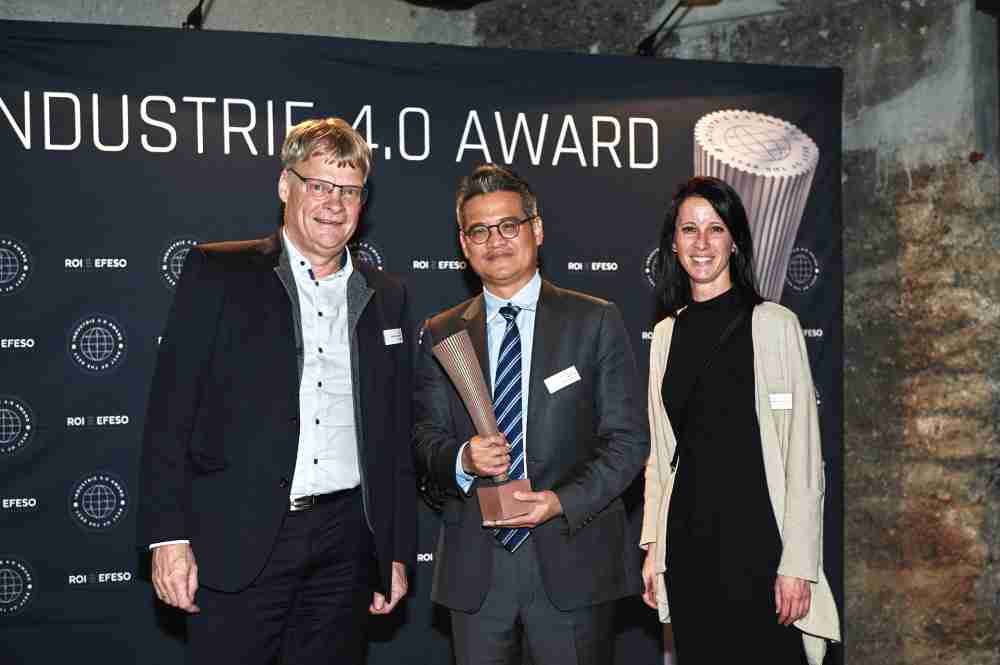 尊龙集团光电数位转型成效亮眼，，获德国ROI-EFESO工业4.0大奖肯定