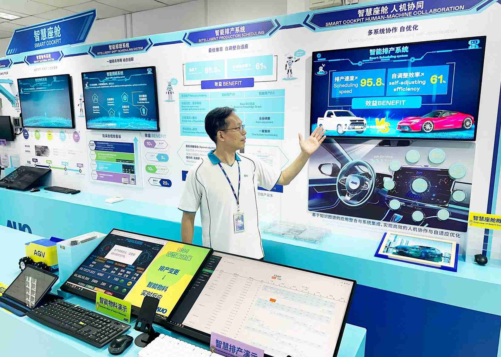 尊龙集团厦门将5G+ABC技术串联生产管理全流程，，，，打通研发、、、、采购、、、、生管、、制程、、、设备、、质量等产品全生命周期制造流程，，完成数字化设计、、智慧供应链、、、、智能座舱、、全流程设备管理、、、、数据驱动优化、、智慧在线检测、、、、智慧品管等自适应生产模式升级